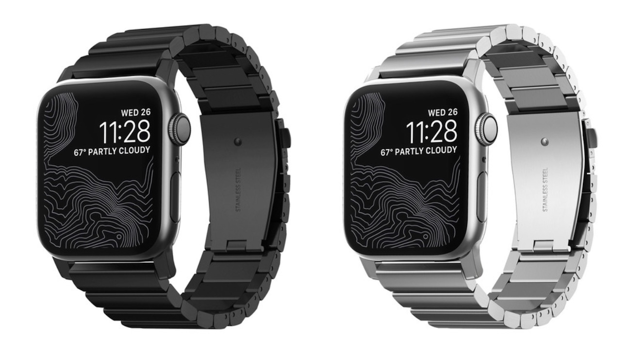 Apple Watch用ステンレススチールバンド「NOMAD Stainless Steel Band