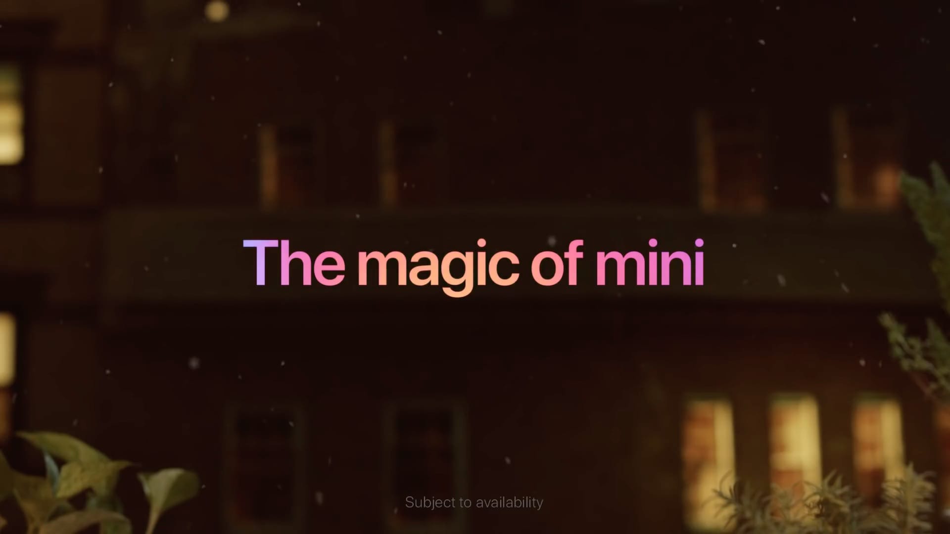 apple the magic of mini