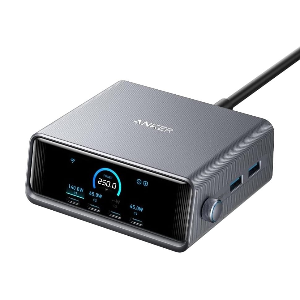 Anker、6台同時充電が可能な卓上USB充電器を発売